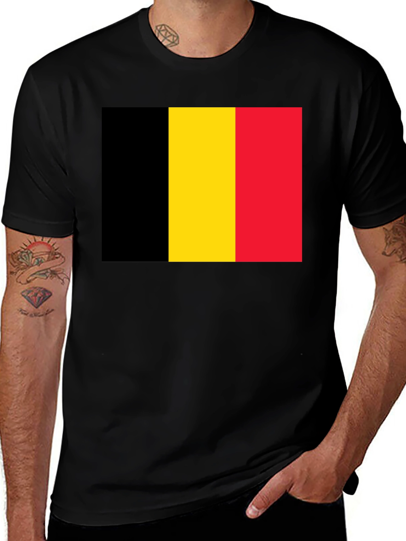 Belgium Flag T-Shirt - National Pride