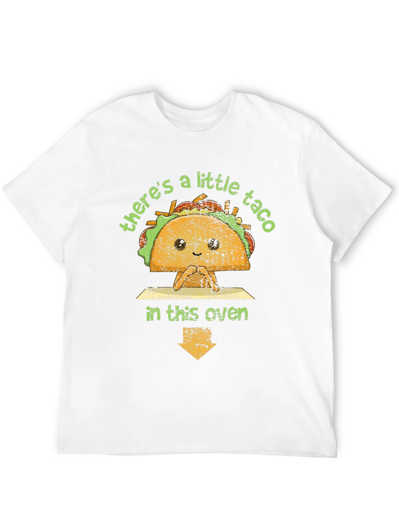 Cute Taco in the Oven Pregnancy Announcement T-Shirt