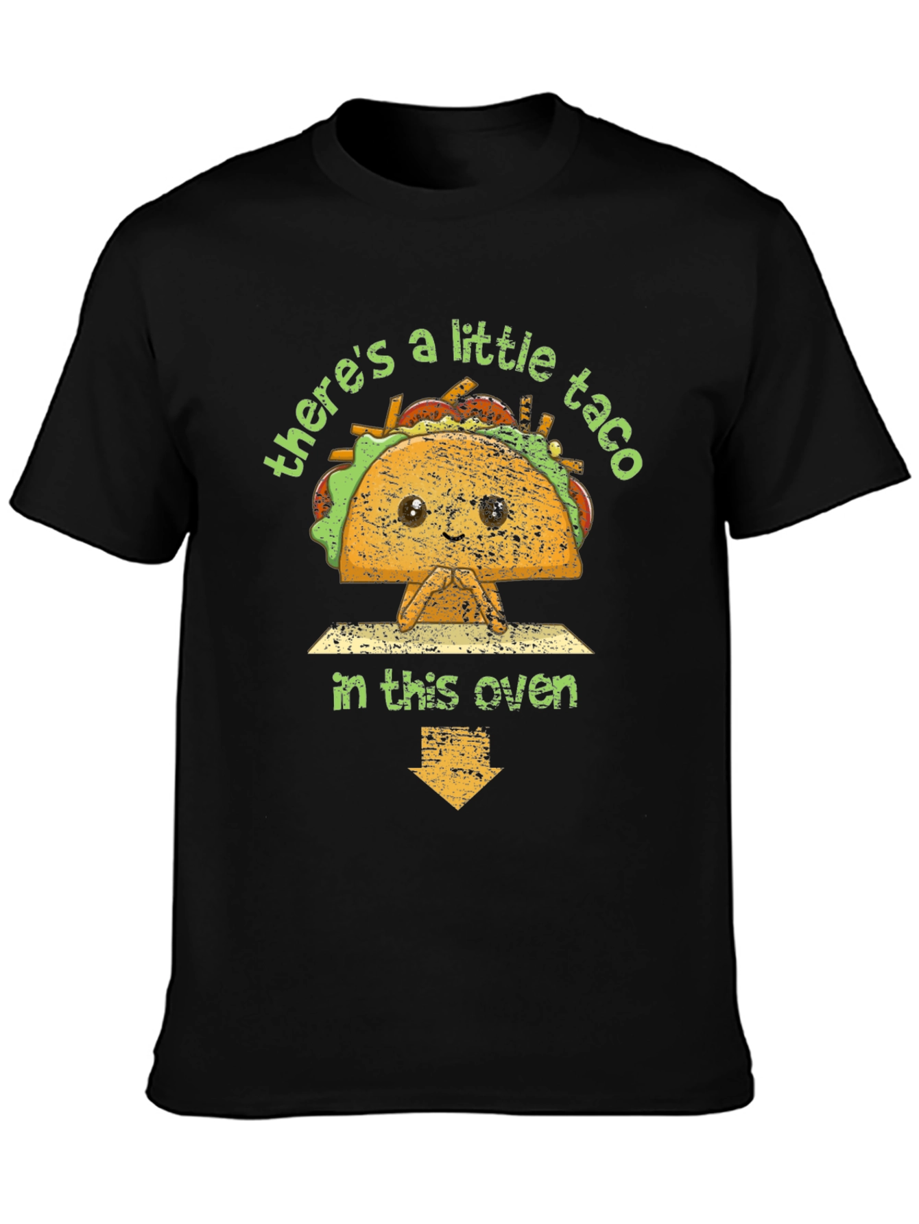 Cute Taco in the Oven Pregnancy Announcement T-Shirt