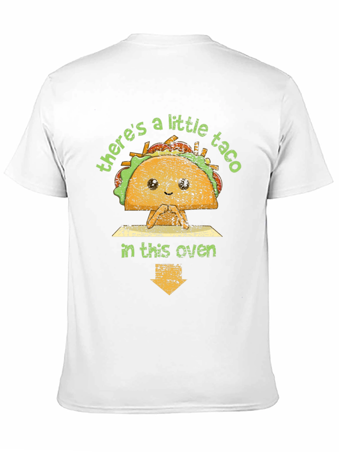 Cute Taco in the Oven Pregnancy Announcement T-Shirt