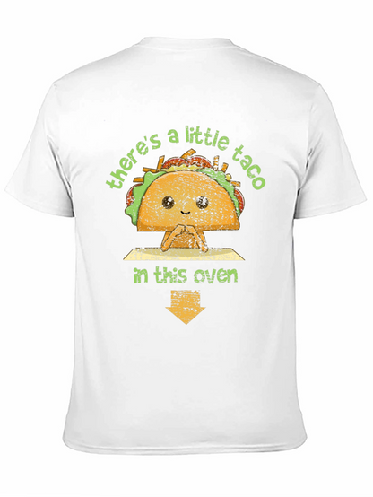 Cute Taco in the Oven Pregnancy Announcement T-Shirt