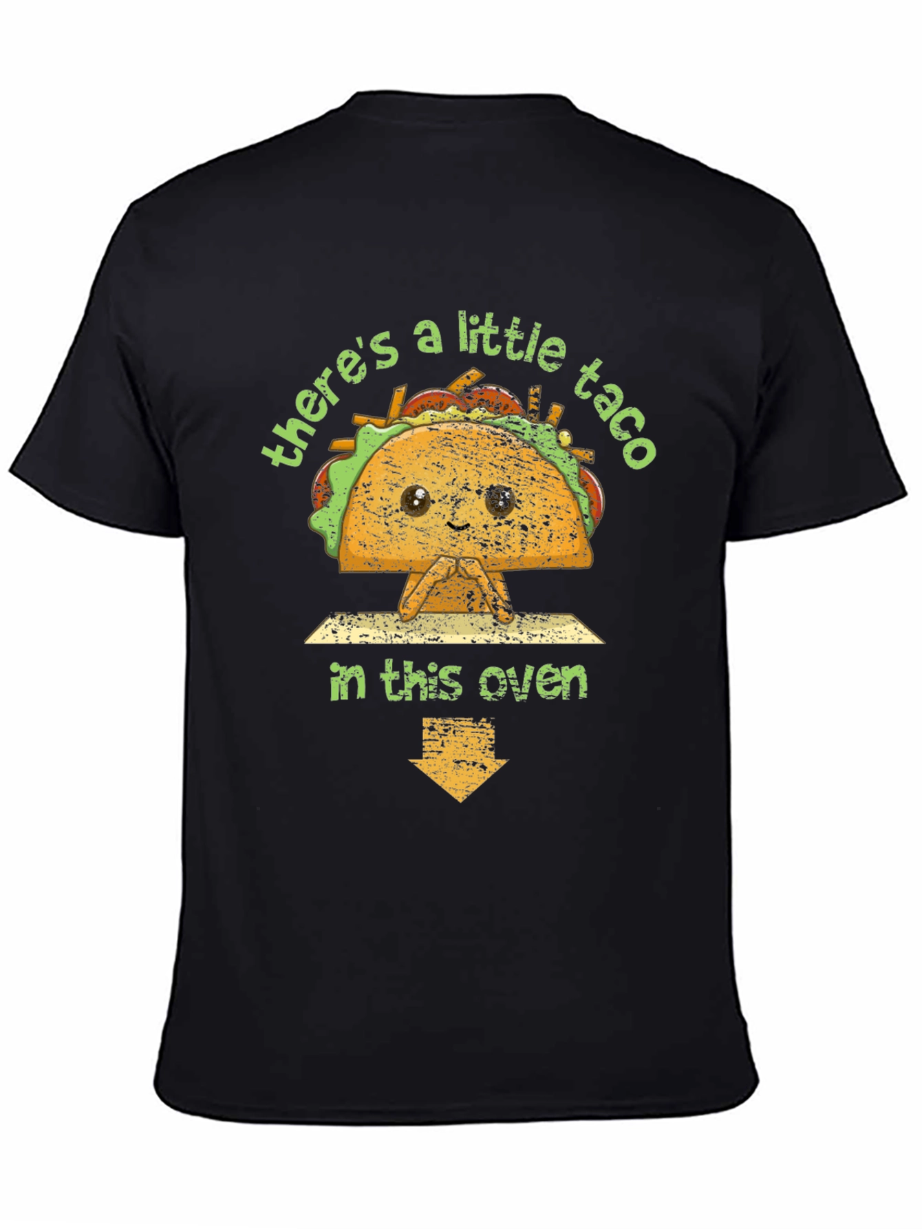 Cute Taco in the Oven Pregnancy Announcement T-Shirt