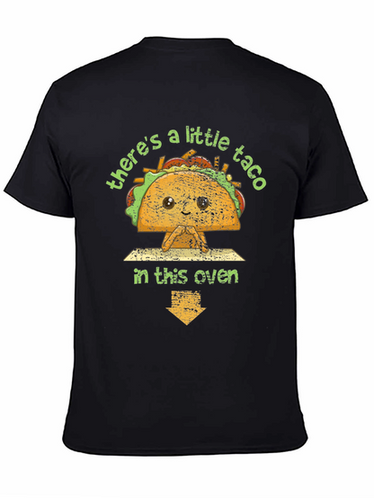 Cute Taco in the Oven Pregnancy Announcement T-Shirt
