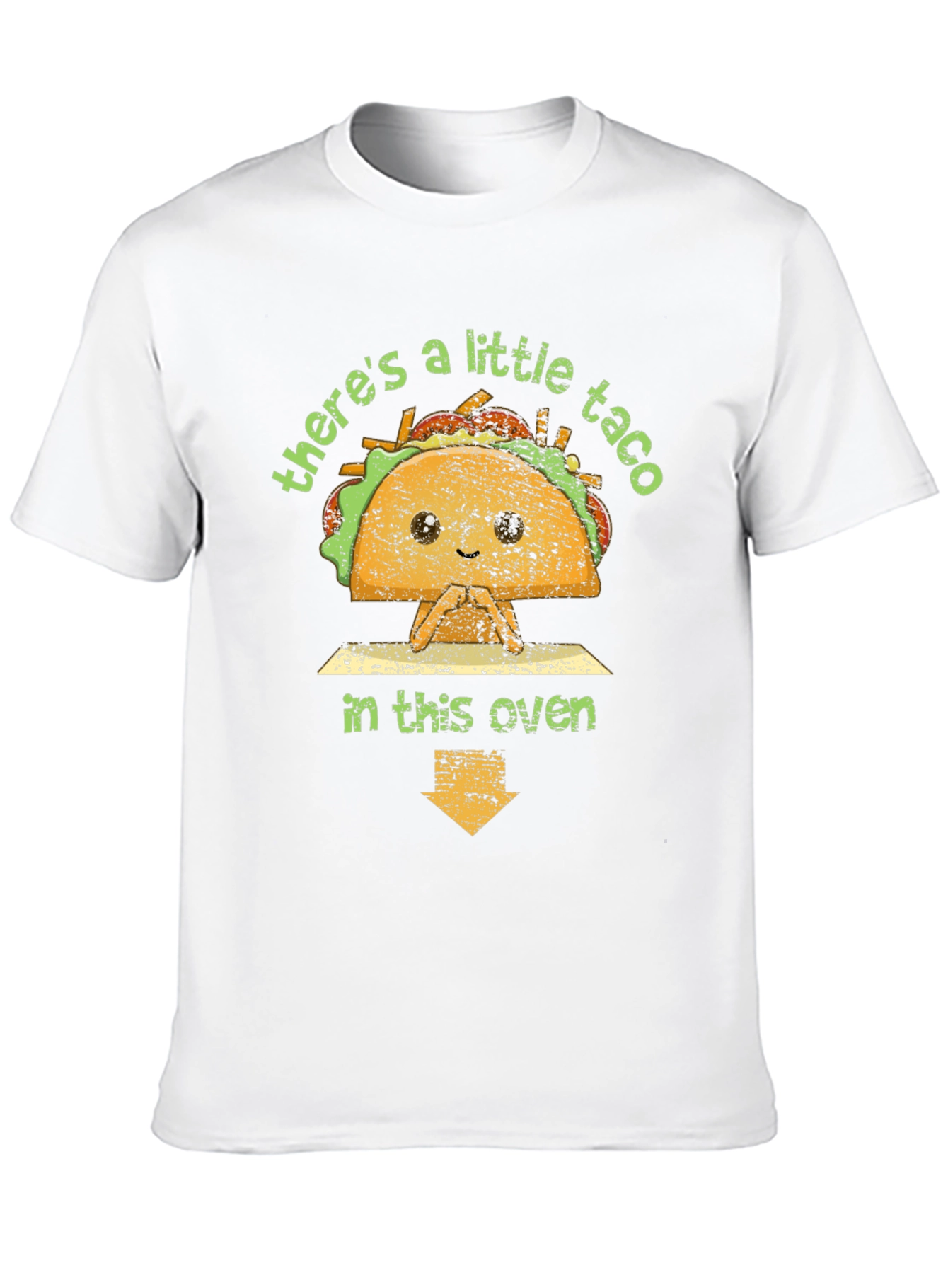 Cute Taco in the Oven Pregnancy Announcement T-Shirt