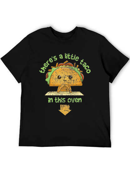 Cute Taco in the Oven Pregnancy Announcement T-Shirt