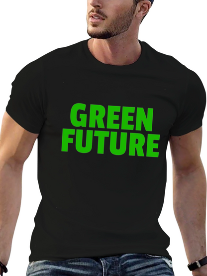 Green Future Graphic T-Shirt - Eco-Conscious Fashion