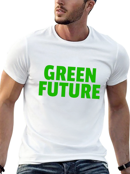 Green Future Graphic T-Shirt - Eco-Conscious Fashion