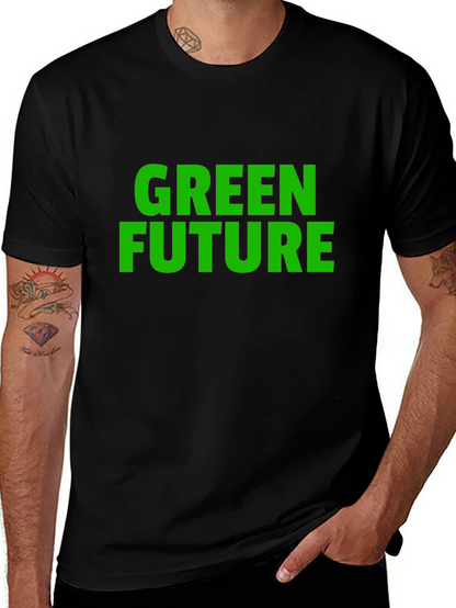 Green Future Graphic T-Shirt - Eco-Conscious Fashion