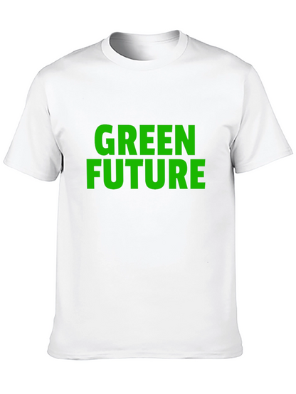 Green Future Graphic T-Shirt - Eco-Conscious Fashion