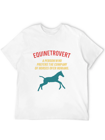 EQUIETROVERT Horse Lover T-Shirt