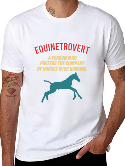 EQUIETROVERT Horse Lover T-Shirt