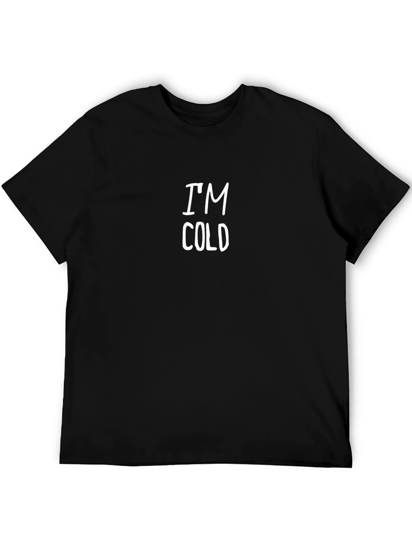 Im Cold Graphic Tee - Black
