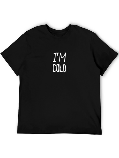 Im Cold Graphic Tee - Black
