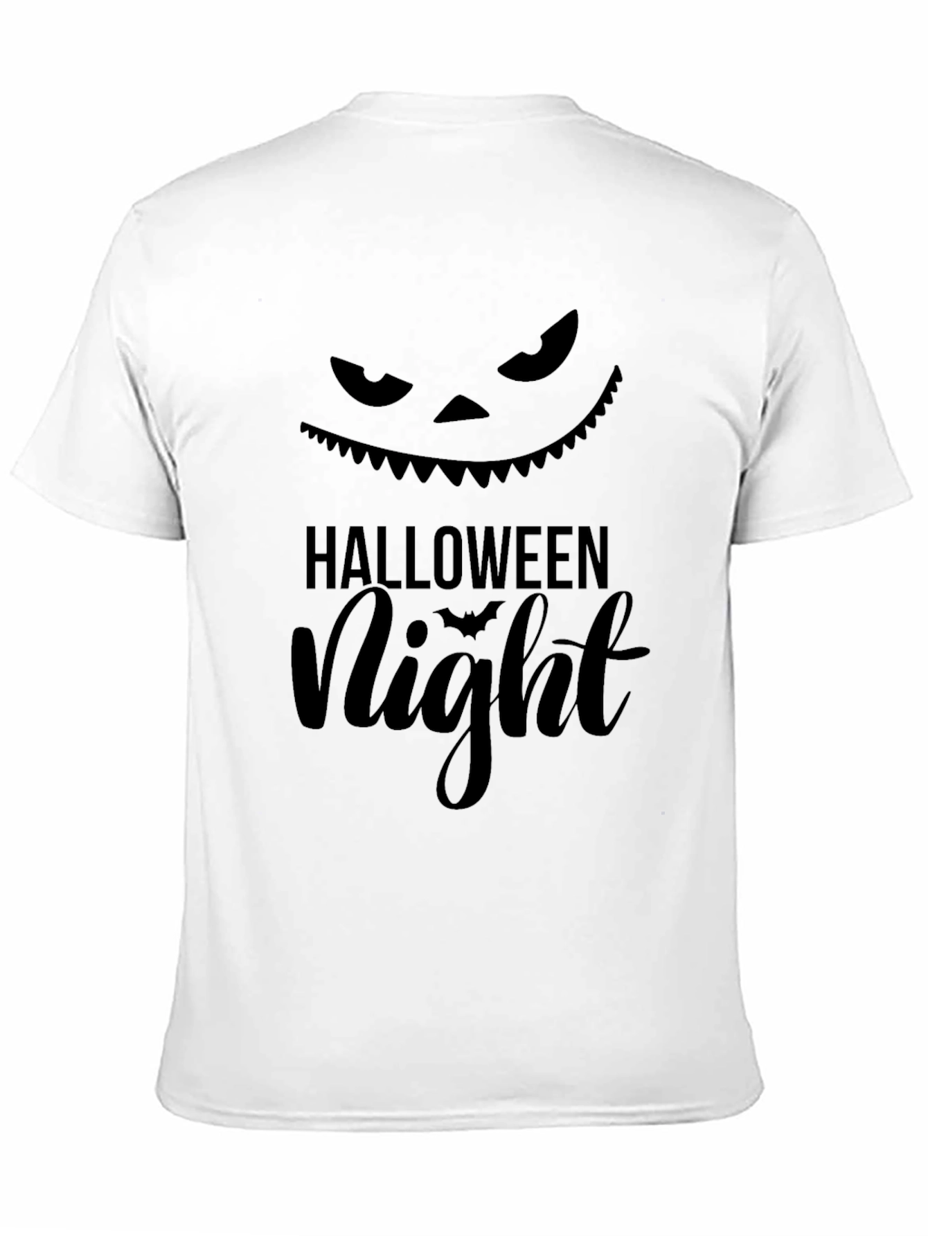Halloween Night Graphic Tee - Spooky Season Shirt