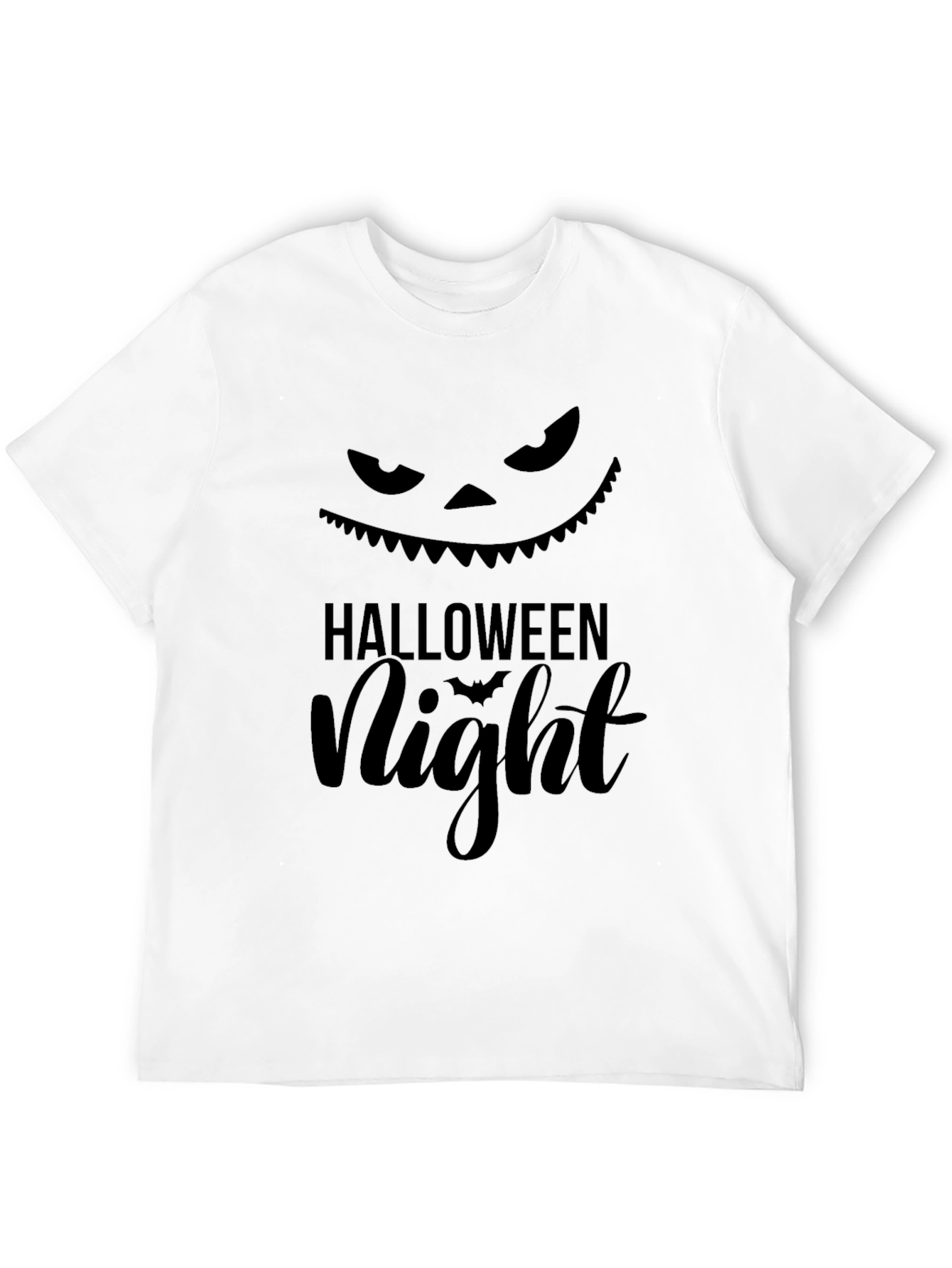 Halloween Night Graphic Tee - Spooky Season Shirt