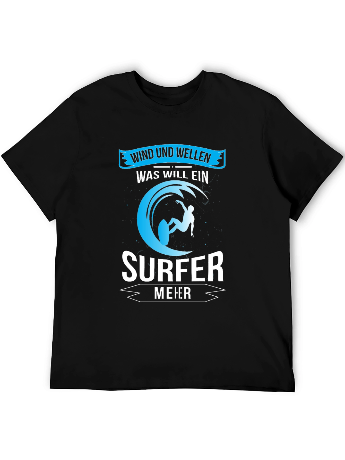 Surfer Graphic Tee - Wind und Wellen