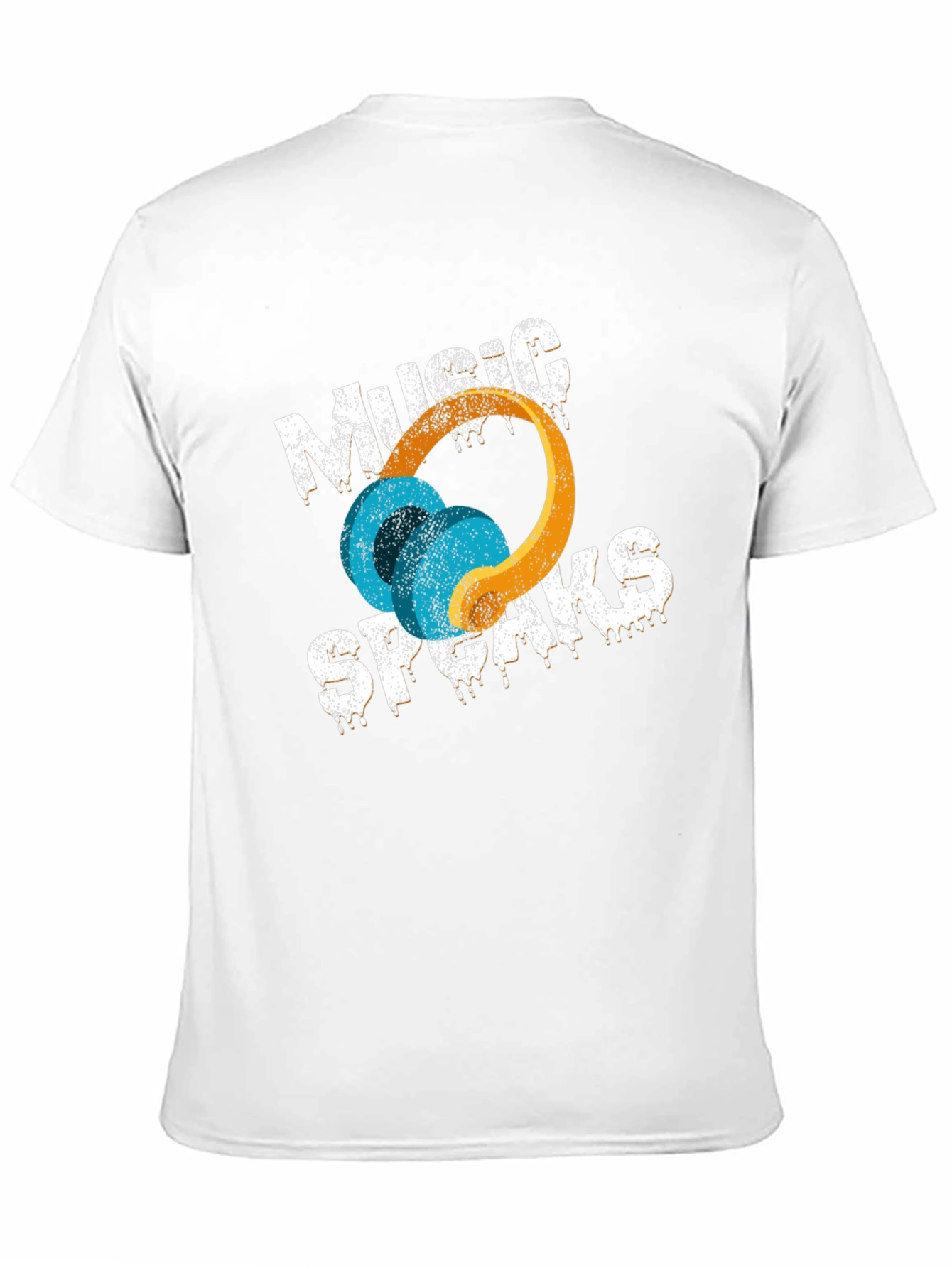 Music Speaks T-Shirt - Black Graphic Tee