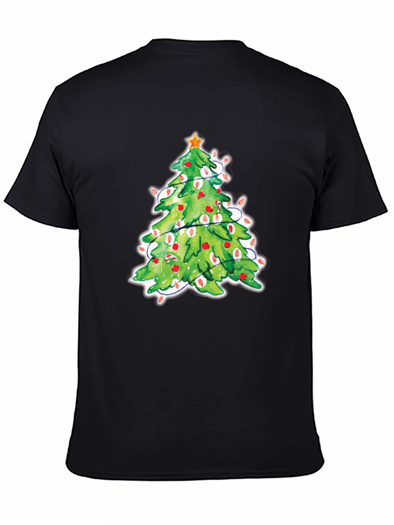 Christmas Tree T-Shirt Festive Holiday Tee
