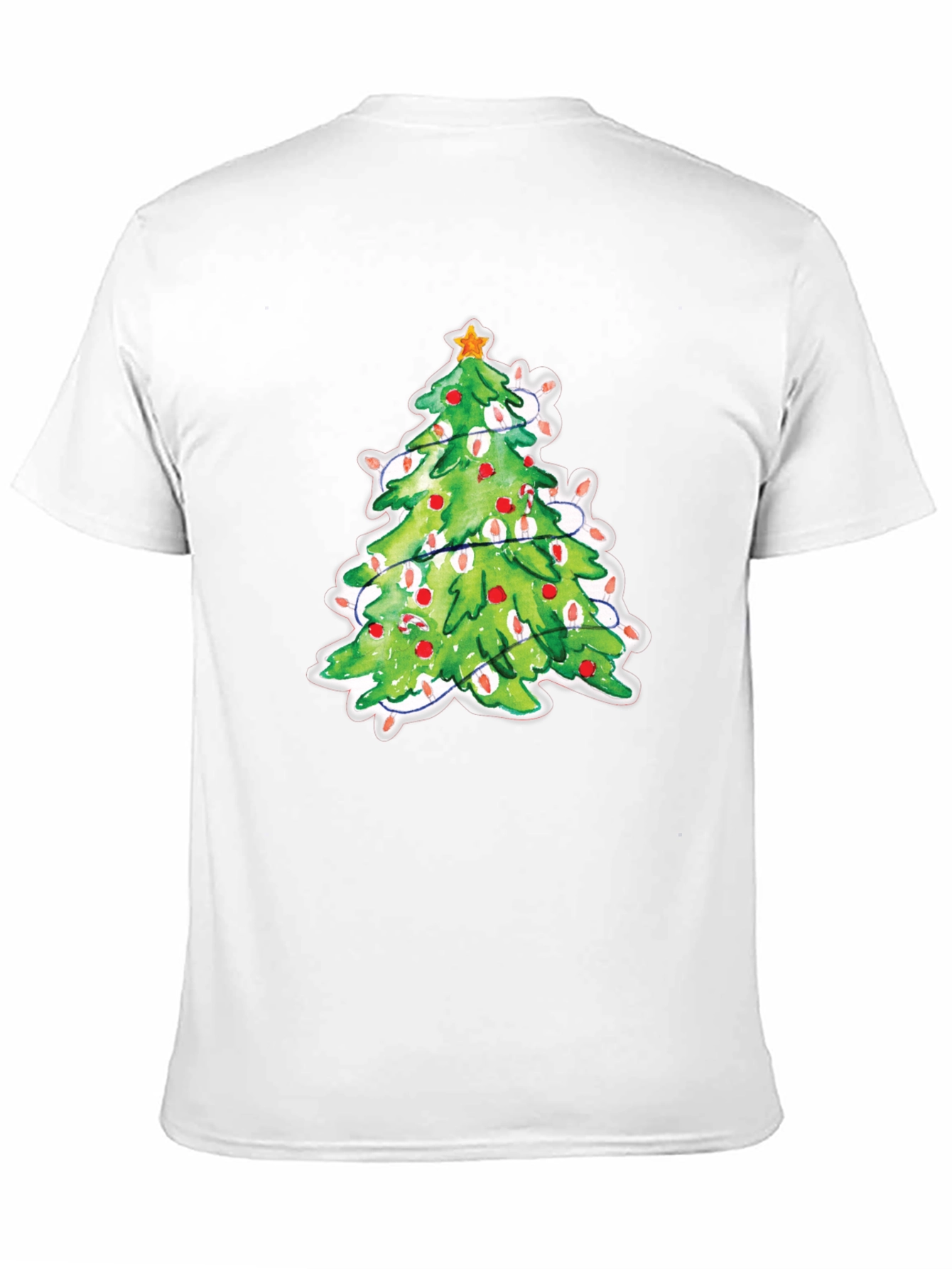 Christmas Tree T-Shirt Festive Holiday Tee