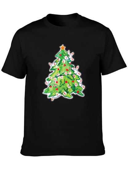 Christmas Tree T-Shirt Festive Holiday Tee