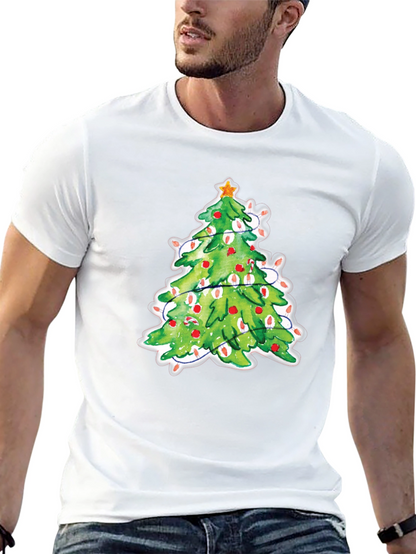 Christmas Tree T-Shirt Festive Holiday Tee