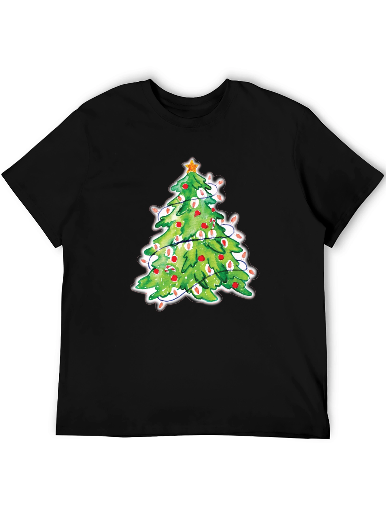 Christmas Tree T-Shirt Festive Holiday Tee