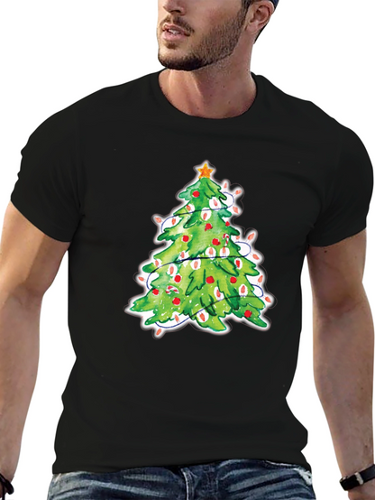 Christmas Tree T-Shirt Festive Holiday Tee