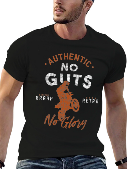 Authentic No Guts No Glory Motocross T-Shirt