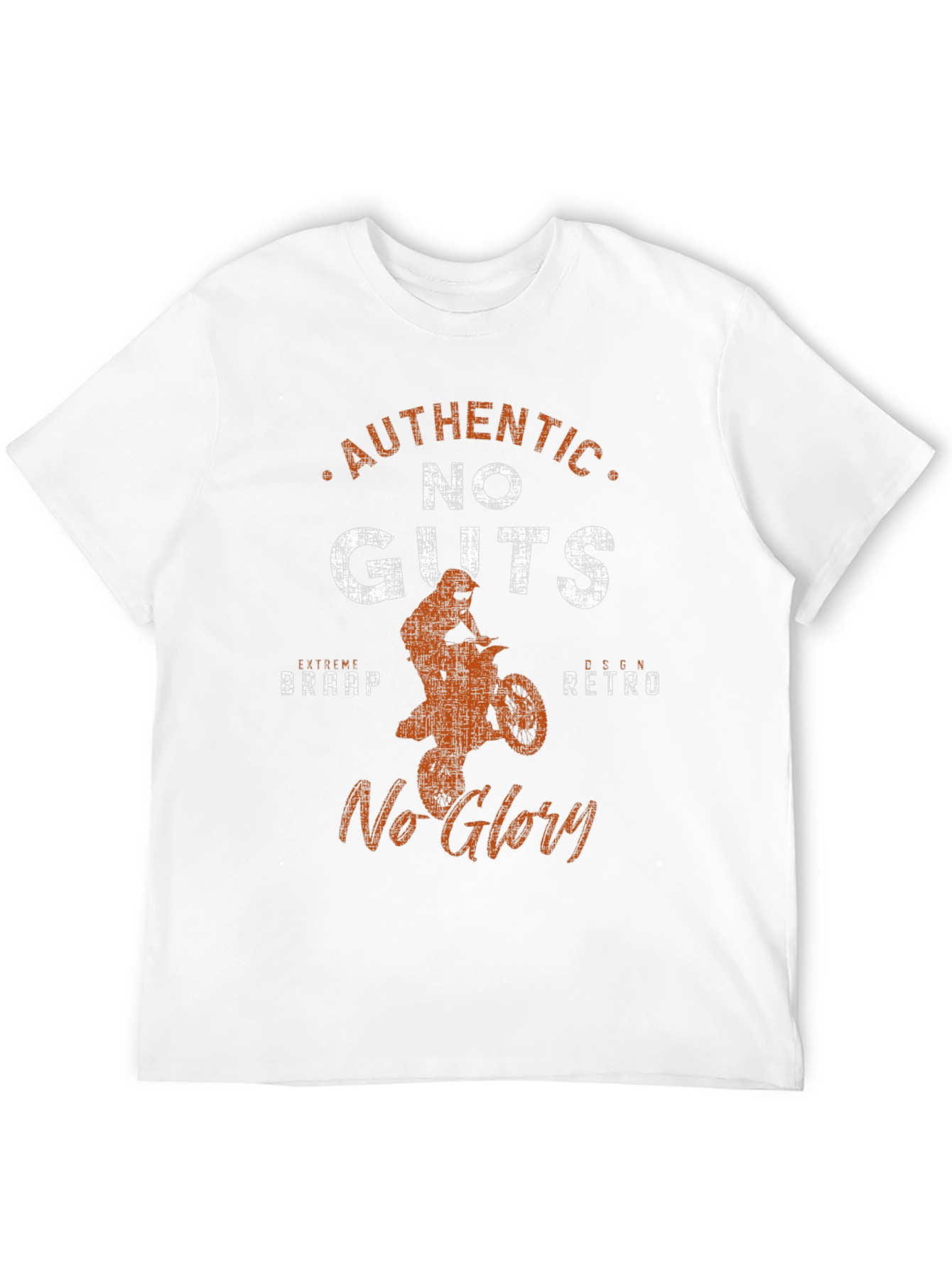 Authentic No Guts No Glory Motocross T-Shirt