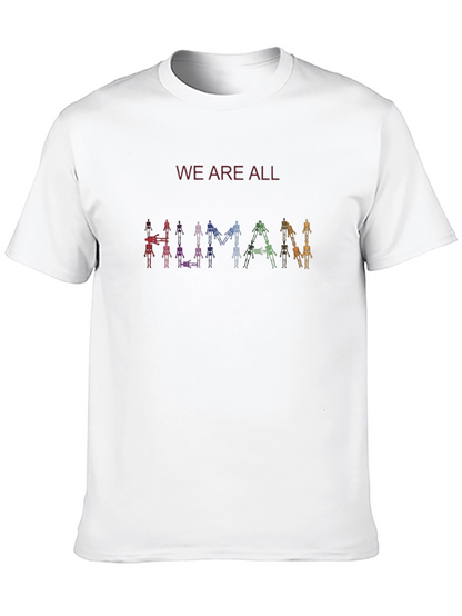 We Are All Human Graphic Tee