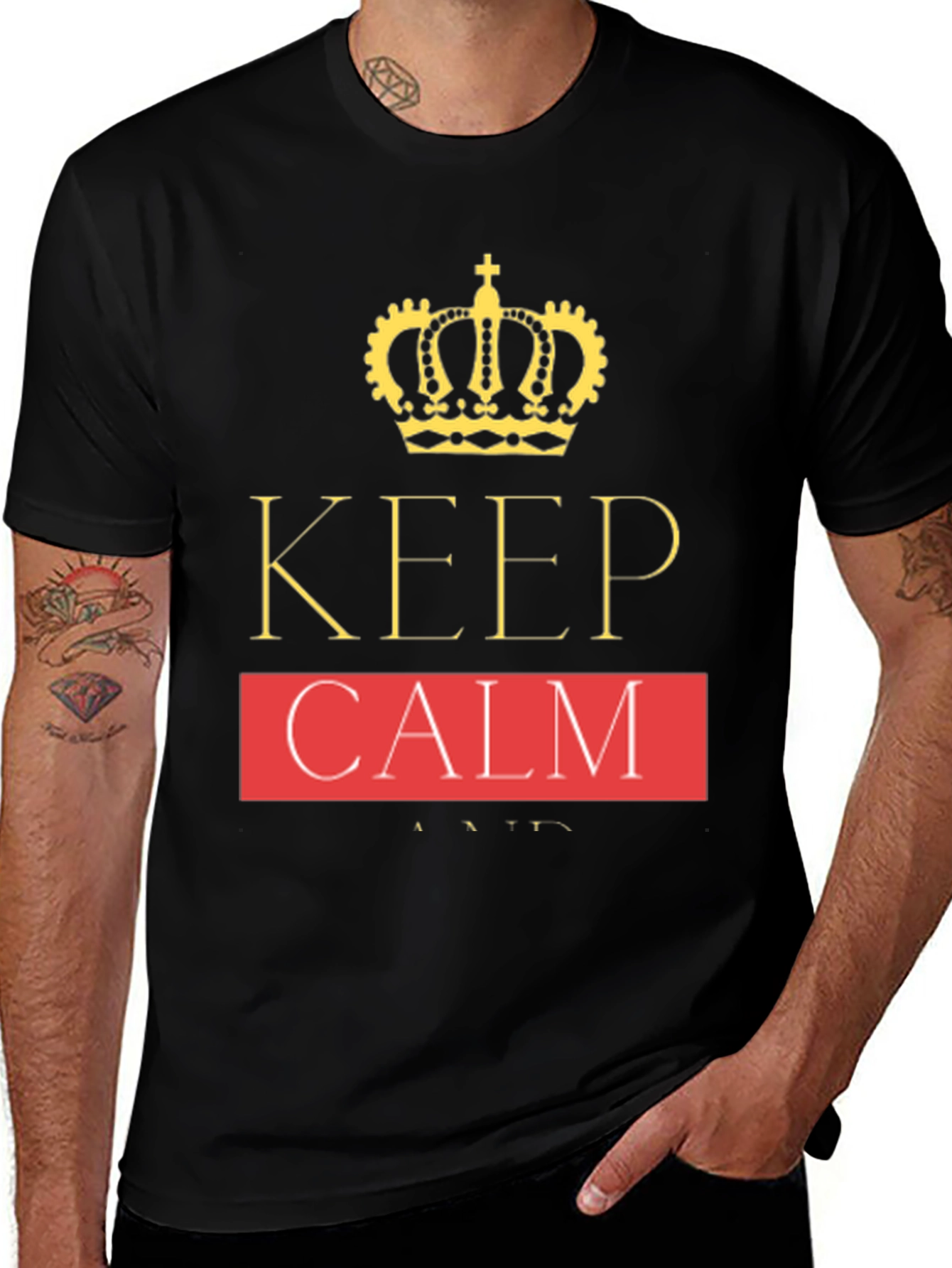 Keep Calm Graphic T-Shirt
