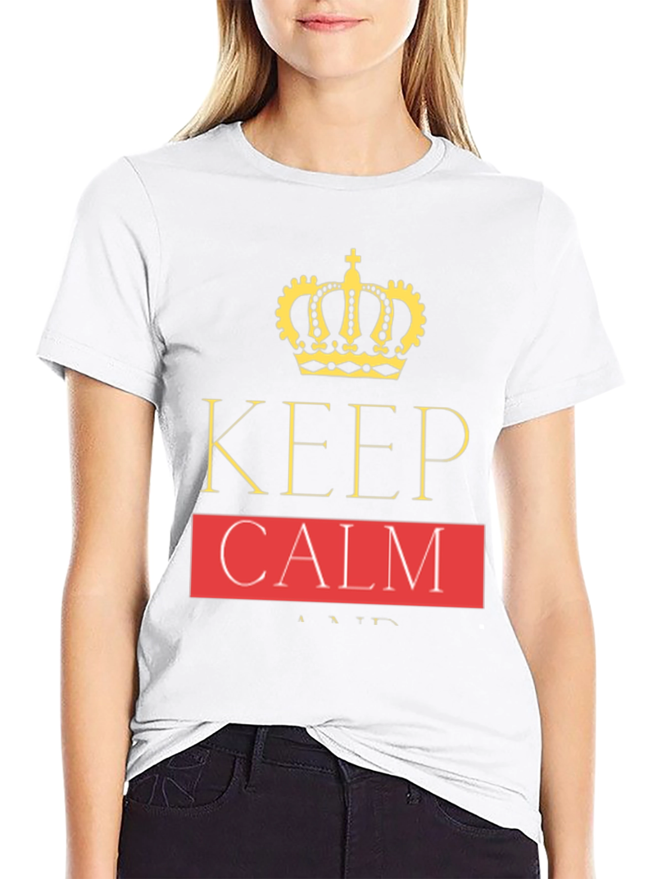 Keep Calm Graphic T-Shirt