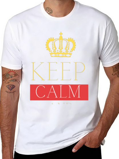 Keep Calm Graphic T-Shirt