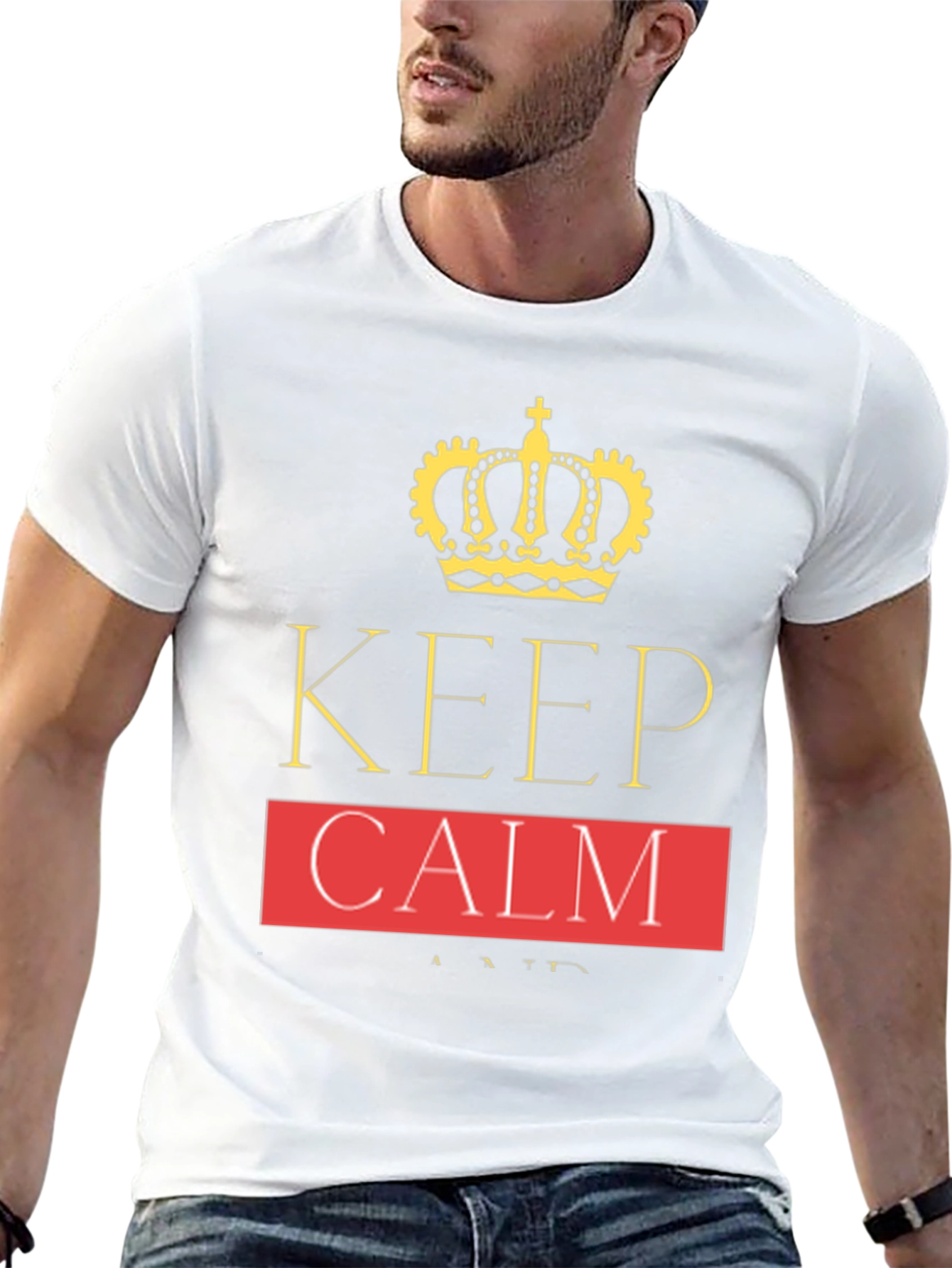 Keep Calm Graphic T-Shirt