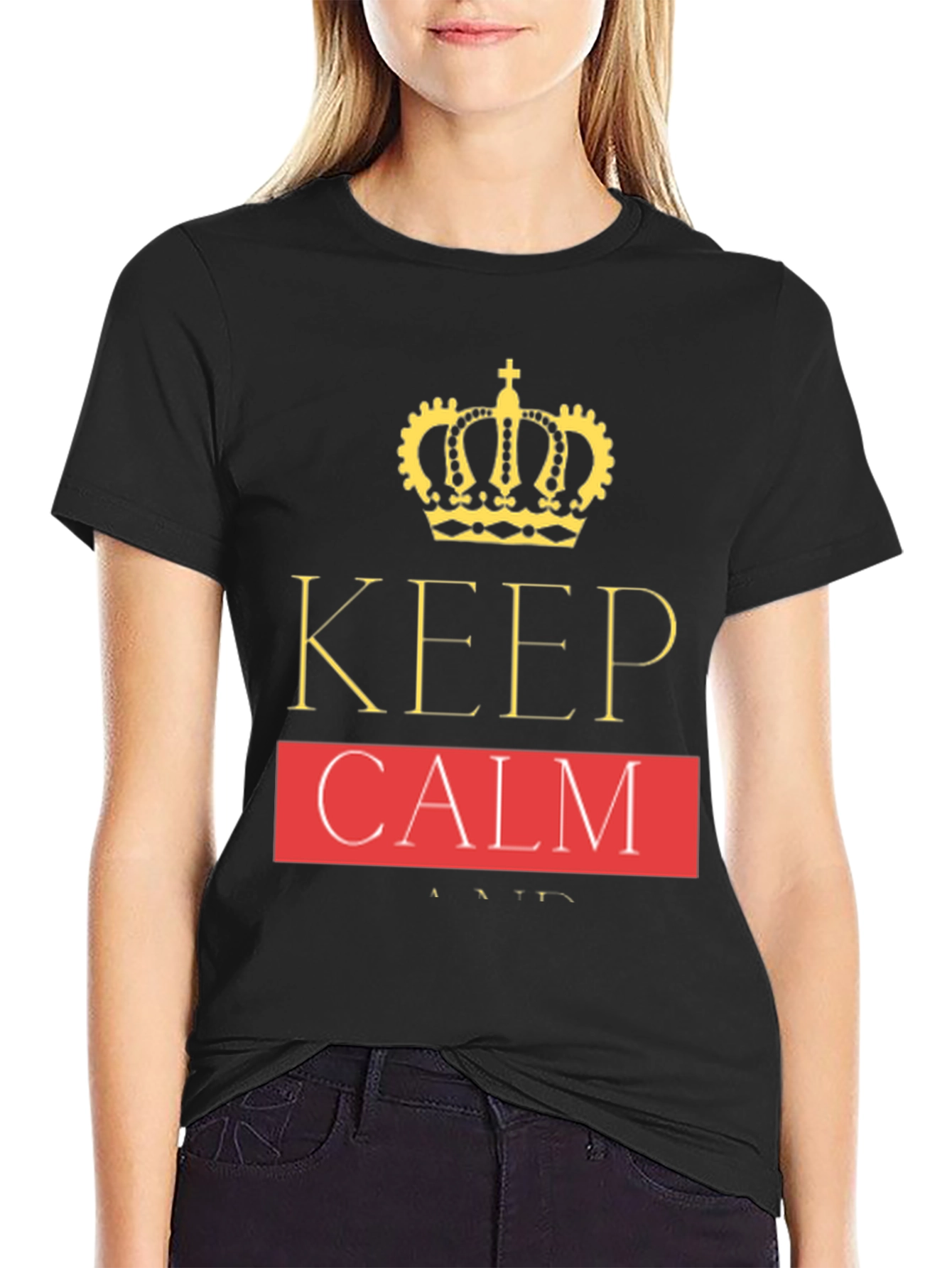 Keep Calm Graphic T-Shirt