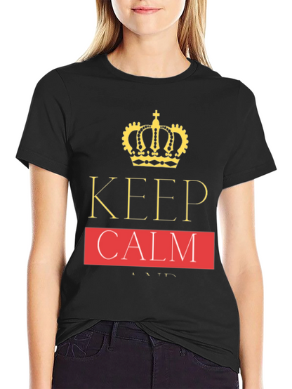 Keep Calm Graphic T-Shirt