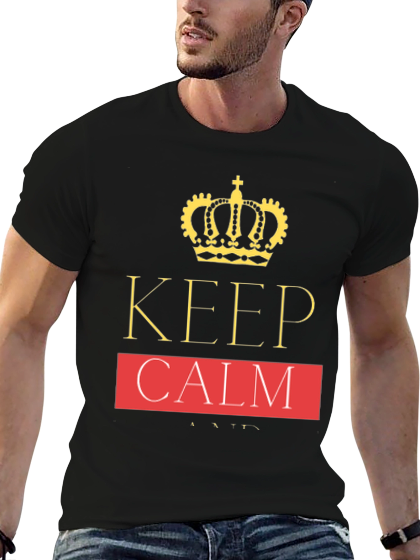 Keep Calm Graphic T-Shirt