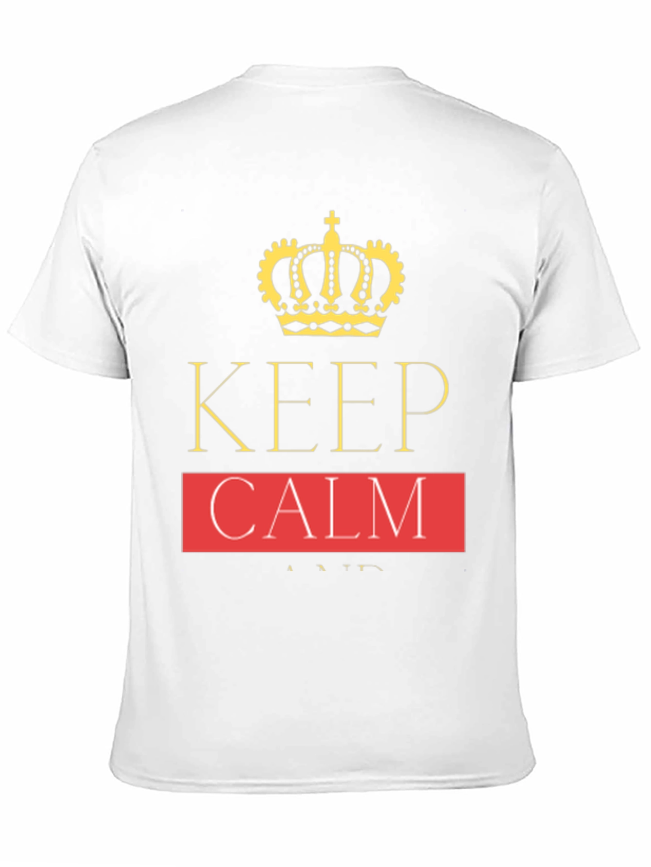 Keep Calm Graphic T-Shirt