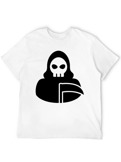 Grim Reaper Graphic Black T-Shirt
