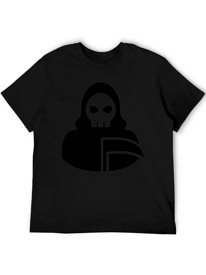Grim Reaper Graphic Black T-Shirt
