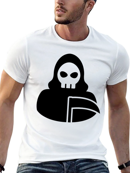 Grim Reaper Graphic Black T-Shirt