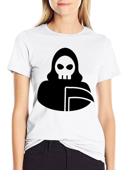 Grim Reaper Graphic Black T-Shirt