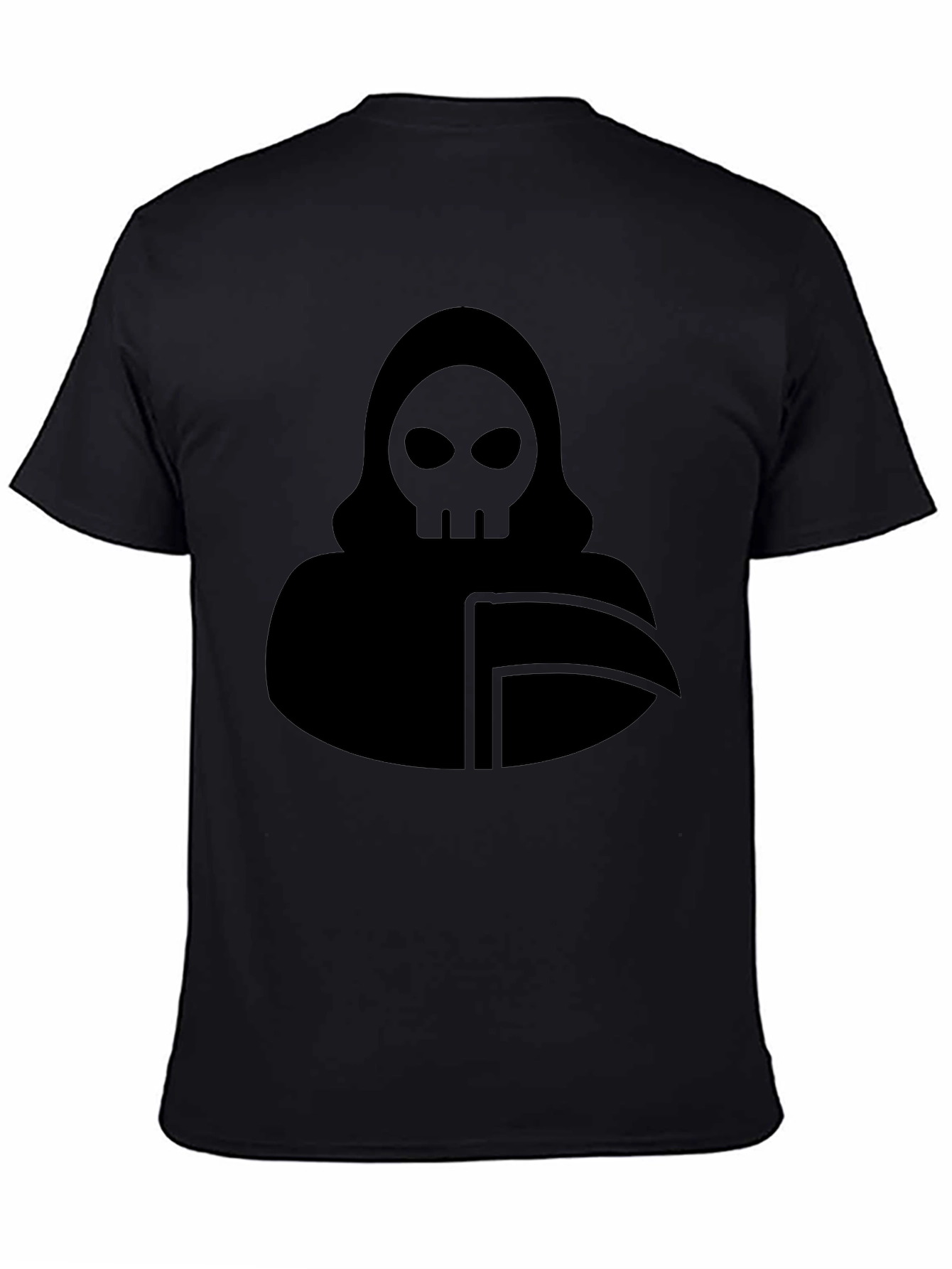 Grim Reaper Graphic Black T-Shirt