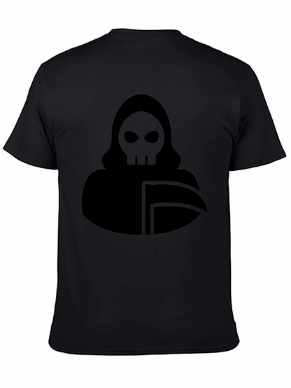 Grim Reaper Graphic Black T-Shirt