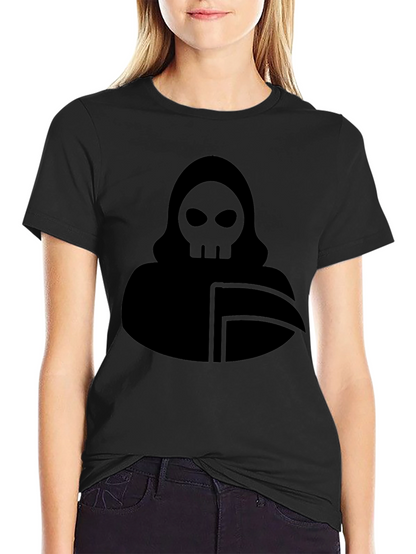 Grim Reaper Graphic Black T-Shirt