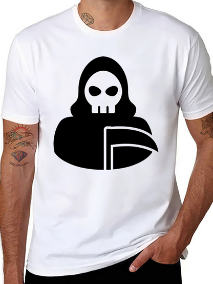 Grim Reaper Graphic Black T-Shirt
