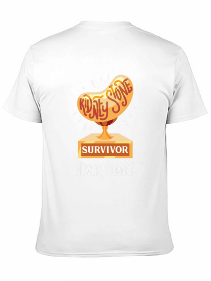 Kidney Stone Survivor T-Shirt - Never Forget