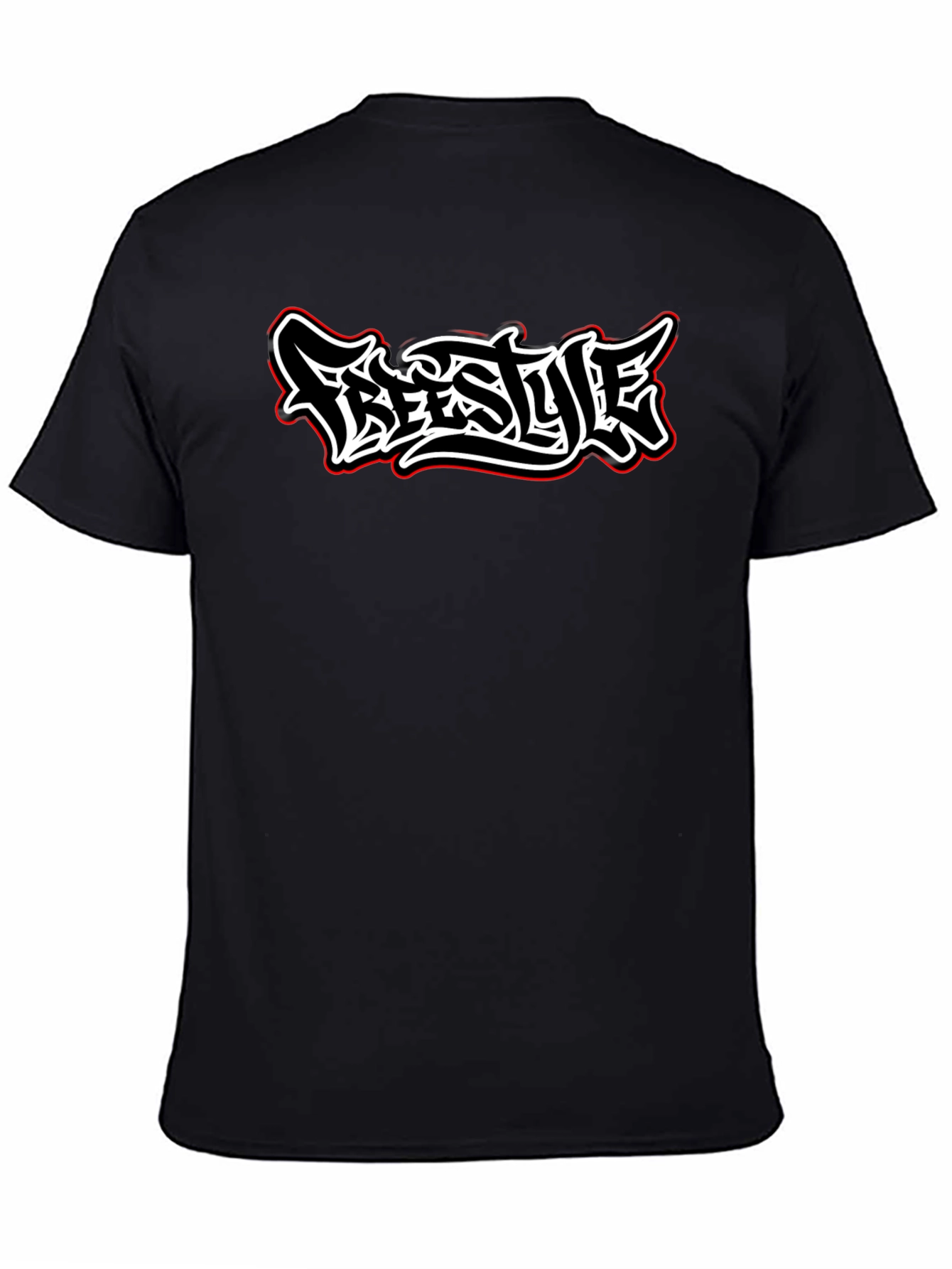 Freestyle Graphic Tee - Black