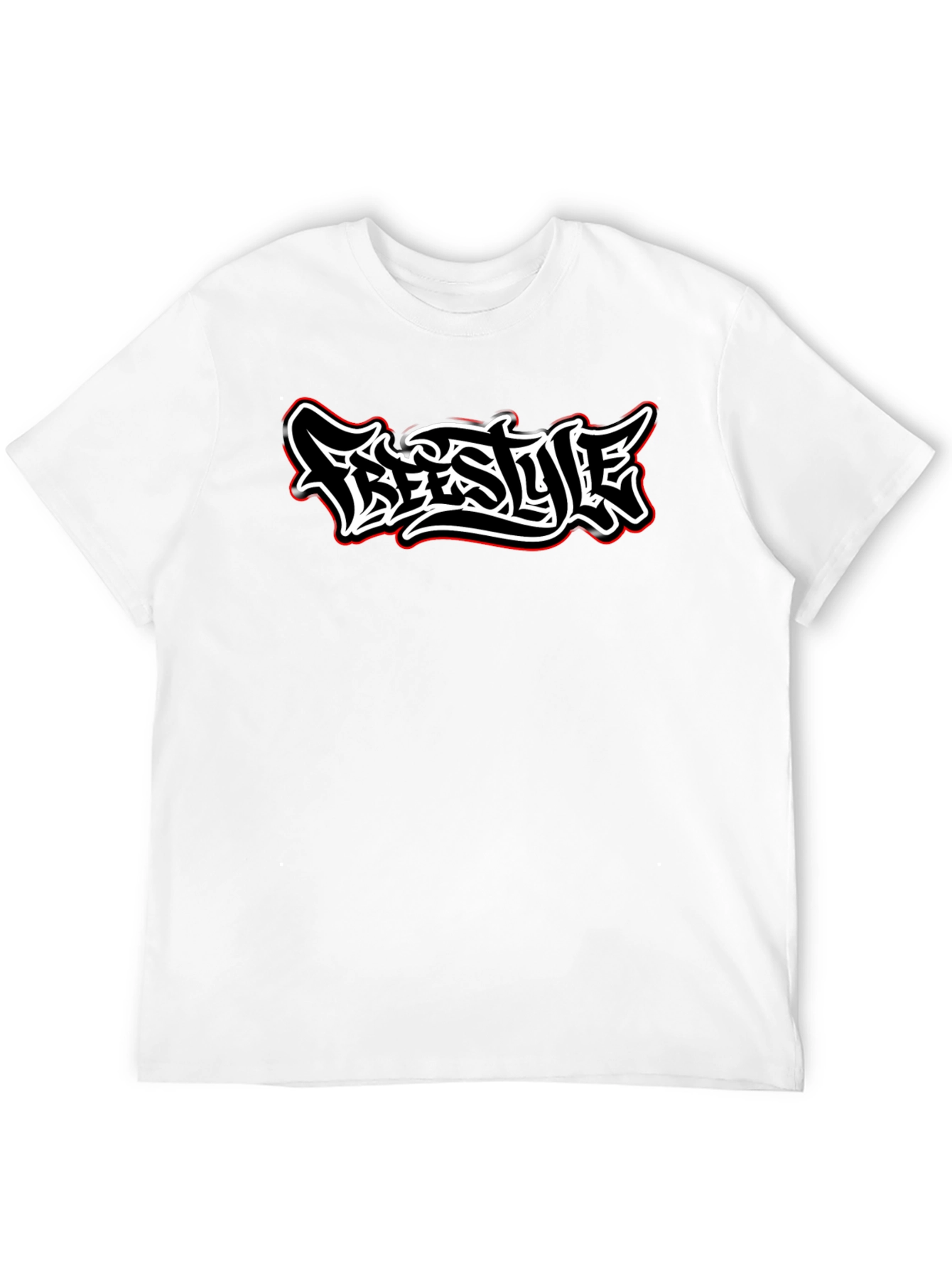 Freestyle Graphic Tee - Black