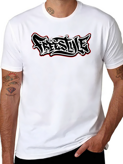 Freestyle Graphic Tee - Black